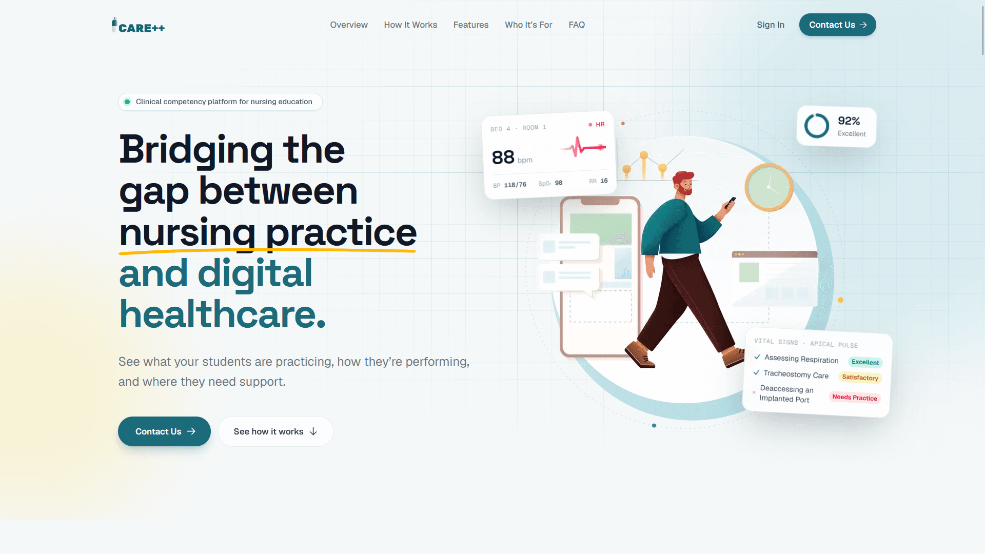 Screenshot of iCARE++